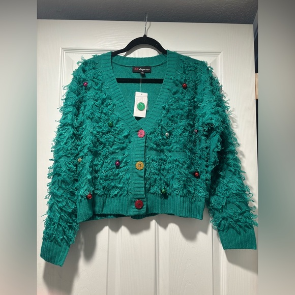 33 Degrees Sweaters - Christmas Cardigan Size XS